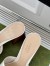 Gucci Signoria Slide Sandals 75MM in White Leather