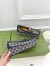 Gucci Women's Horsebit Wedge Loafers in Blue GG Canvas
