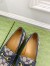 Gucci Women's Horsebit Wedge Loafers in Blue GG Canvas