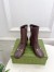 Gucci Horsebit Ankle Boots 75mm in Dark Brown Leather