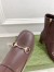 Gucci Horsebit Ankle Boots 75mm in Dark Brown Leather