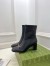 Gucci Horsebit Ankle Boots 75mm in Black Leather