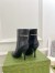 Gucci Signoria Ankle Boots in Black Leather