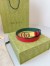 Gucci GG Marmont Reversible Belt 20MM in Red/GreenLeather