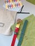 Gucci GG Marmont Reversible Belt 20MM in Red/GreenLeather