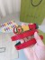 Gucci GG Marmont Reversible Belt 20MM in Red/GreenLeather