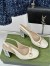 Gucci Horsebit Pumps 95mm with Crystals in White Patent Leather