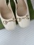 Gucci Horsebit Pumps 95mm with Crystals in White Patent Leather