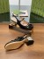 Gucci Horsebit Mary Jane Pumps 55mm in Black Patent with Crystals
