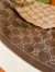 Gucci Double GG Jacquard Wool Scarf in Beige and Brown