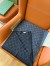 Gucci Double GG Jacquard Wool Scarf in Grey and Black