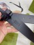 Gucci Black Leather Belt 38MM with Silver Interlocking G Buckle 