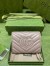 Gucci GG Marmont Trifold Wallet In Dusty Pink Matelasse Leather