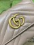 Gucci GG Marmont Trifold Wallet In Dusty Pink Matelasse Leather