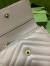 Gucci GG Marmont Trifold Wallet In Dusty Pink Matelasse Leather