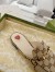 ‎Gucci Women's Princetown Slippers in Beige Jumbo GG Canvas
