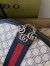 Gucci Ophidia GG Small Shoulder Bag in Blue GG Supreme Canvas