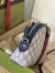 Gucci Ophidia GG Small Shoulder Bag in Blue GG Supreme Canvas