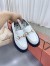 Gucci Women's Horsebit Loafers in White Leather with Lug Sole