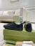 Gucci Men's Ace Sneakers in Black GG Embossed Leather