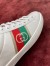 Gucci Women's White Ace Sneakers with Interlocking G