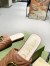 Gucci Slide Sandals in Brown Matelasse Leather with Double G