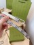 Gucci Jackie 1961 Thin Belt 20MM in GG Supreme Canvas