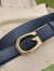 Gucci Black Leather Belt 40MM with G Buckle