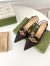 Gucci Slingback Pumps in Black Leather with Bamboo Horsebit