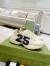 Gucci Men's Rhyton Sneakers in White Leather with 25 Print