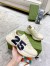 Gucci Men's Rhyton Sneakers in White Leather with 25 Print
