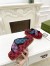 Gucci Platform Slide Sandals in Multicolor GG Canvas