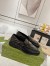Gucci Women's GG Marmont Loafers In Black Matelasse Leather