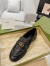 Gucci Women's GG Marmont Loafers In Black Matelasse Leather