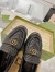 Gucci Women's GG Marmont Loafers In Black Matelasse Leather