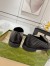 Gucci Women's GG Marmont Loafers In Black Matelasse Leather