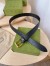 Gucci Black Leather Belt 35MM with Square Buckle and Interlocking G