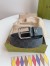 Gucci Black GG Supreme Belt 35MM with Square Buckle and Interlocking G