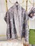 Gucci GG Cashmere Jacquard Scarf in Grey and Pink