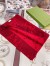 Gucci GG Cashmere Jacquard Scarf in Red and Bordeaux 