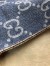 Gucci GG Jacquard Wool Scarf in Blue and Brown