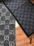 Gucci GG Jacquard Wool Scarf in Grey and Light Grey