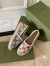 Gucci Espadrilles In Multicolor GG Linen Canvas