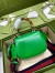 Gucci Bamboo 1947 Mini Top Handle Bag in Green Leather