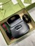 Gucci Bamboo 1947 Mini Top Handle Bag in Black Leather