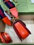 Gucci Bamboo 1947 Mini Top Handle Bag in Orange Leather