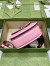 Gucci Bamboo 1947 Mini Top Handle Bag in Pink Leather