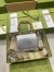 Gucci Bamboo 1947 Mini Top Handle Bag in Silver Metallic Leather