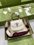 Gucci Bamboo 1947 Mini Top Handle Bag in White Leather
