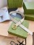 Gucci Blondie Belt 30MM in White Leather